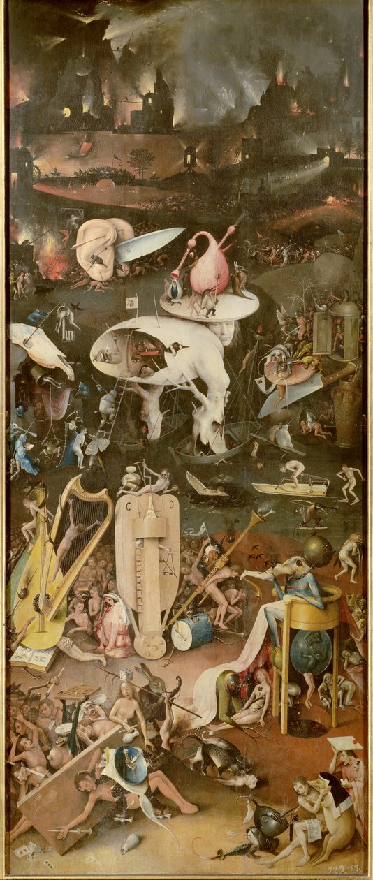 地狱（《世外桃源》右侧板块） 作者 Hieronymus Bosch