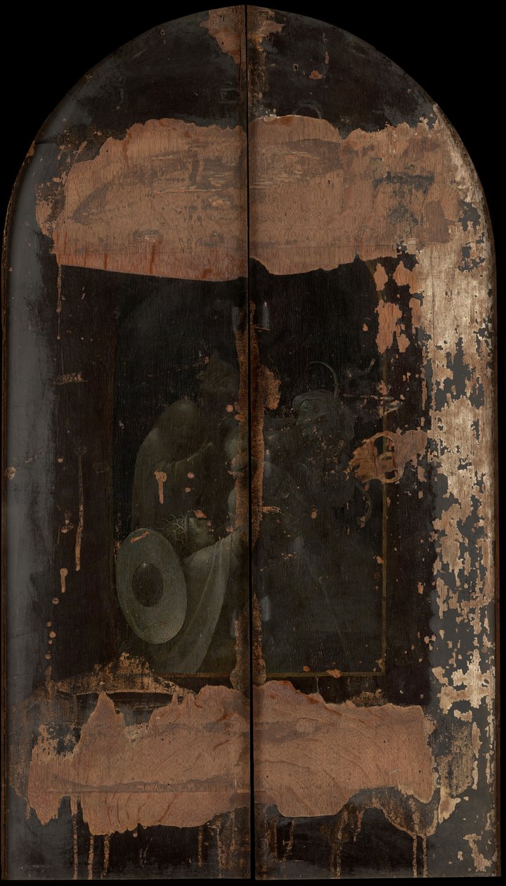 最后的审判》（外观），约 1486 年 作者 Hieronymus Bosch