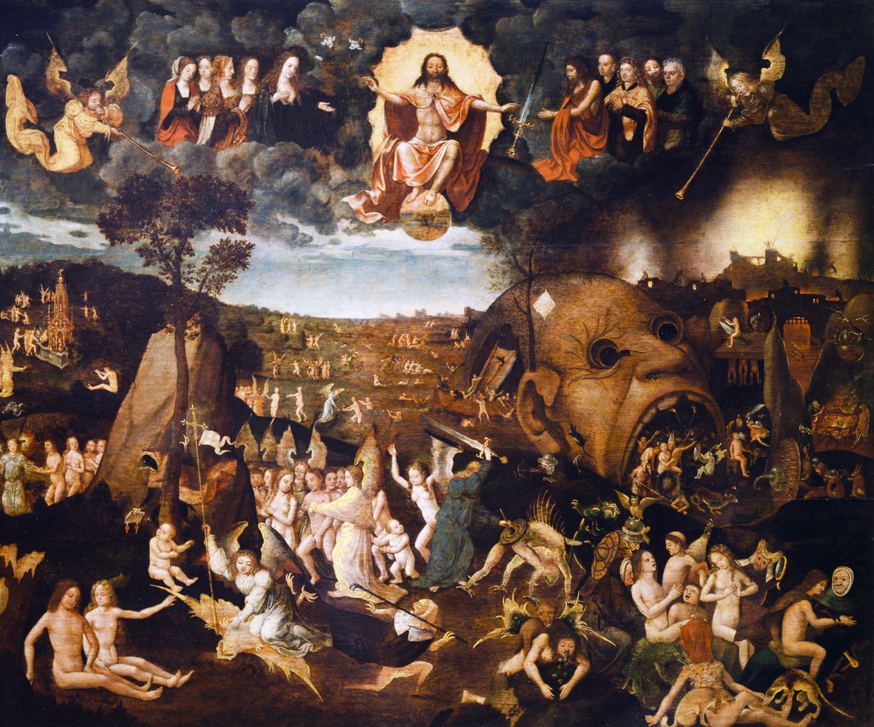 最后的审判 作者 Hieronymus Bosch