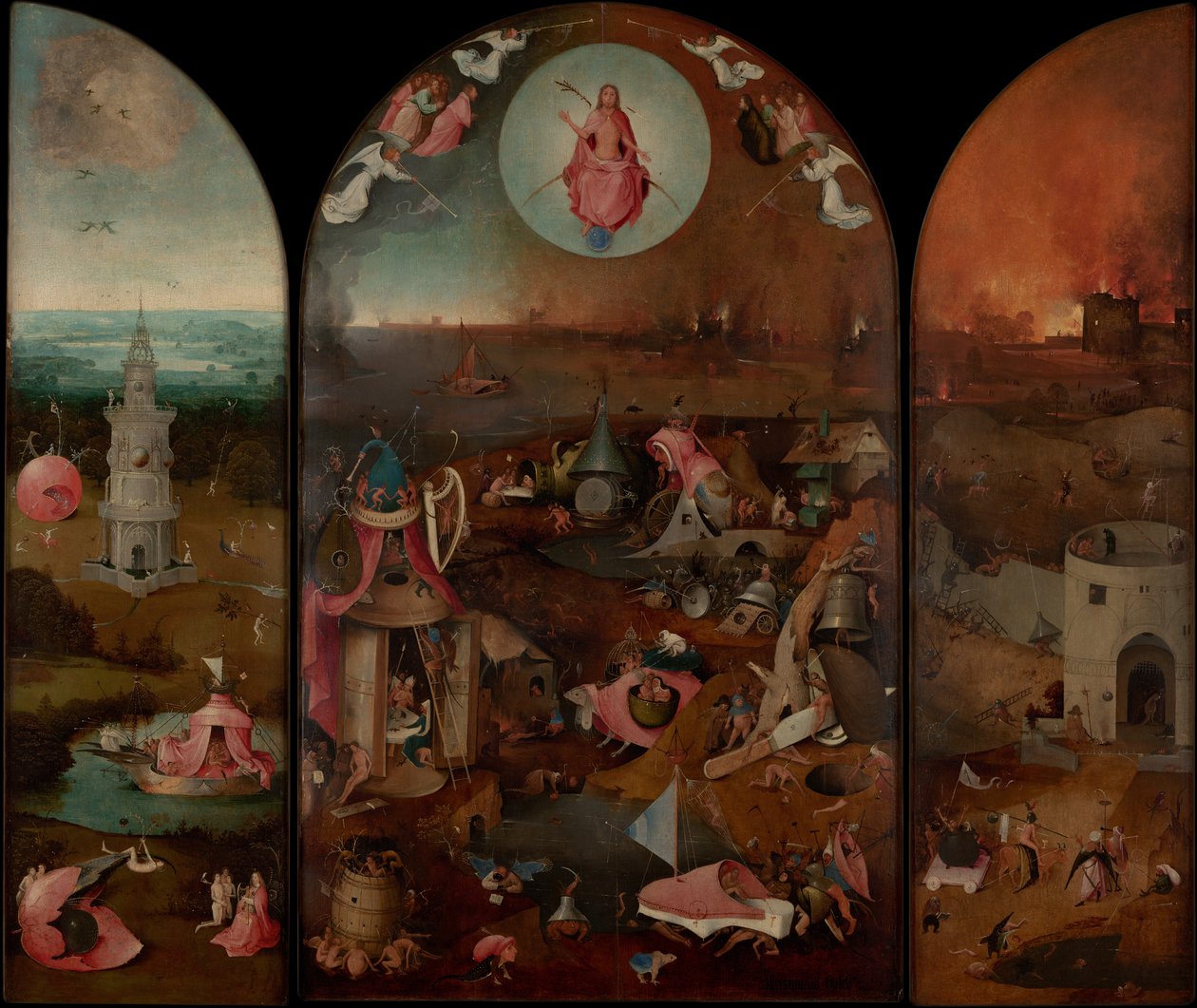 最后的审判》，约 1486 年 作者 Hieronymus Bosch