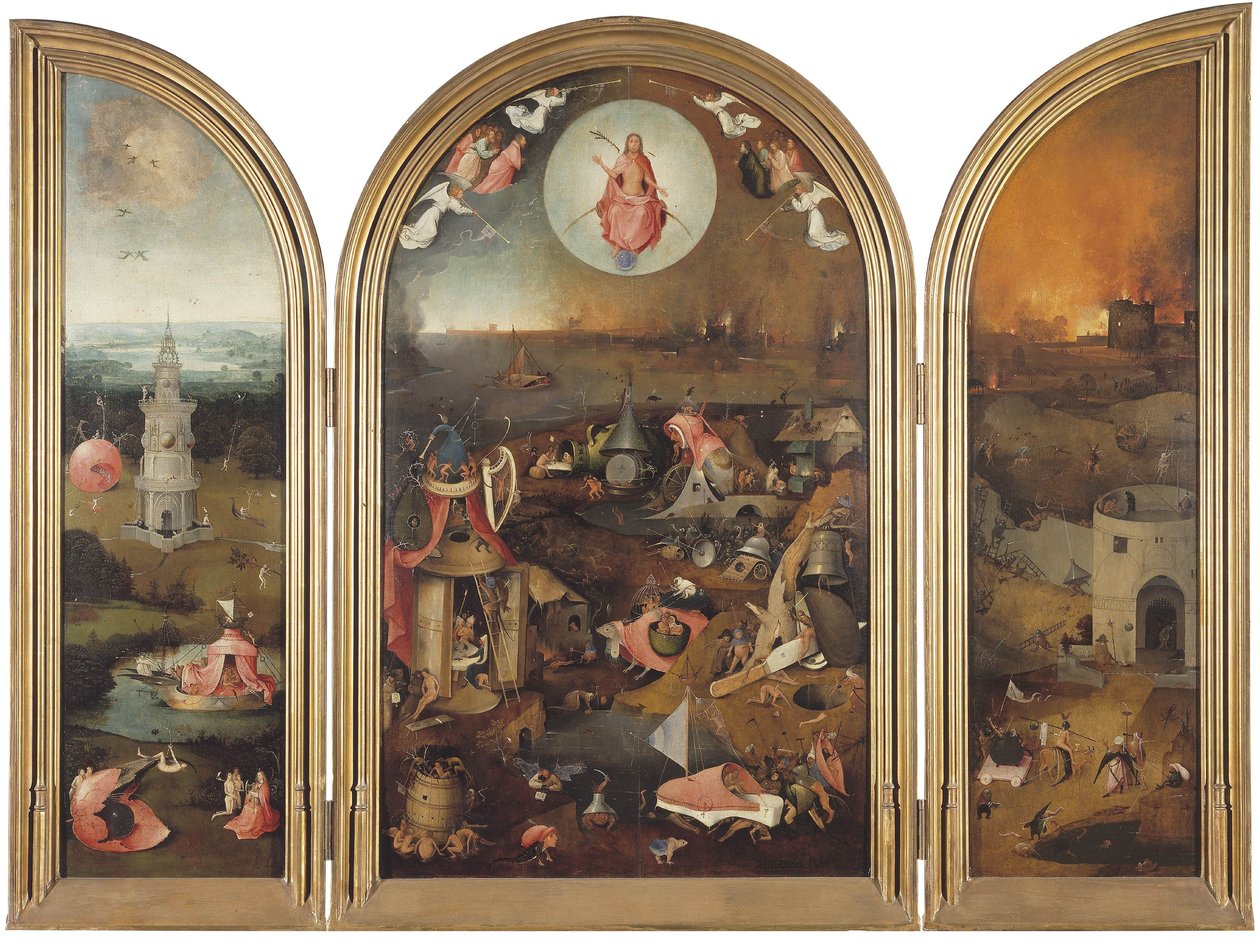 最后的审判，大约1490-1510 作者 Hieronymus Bosch