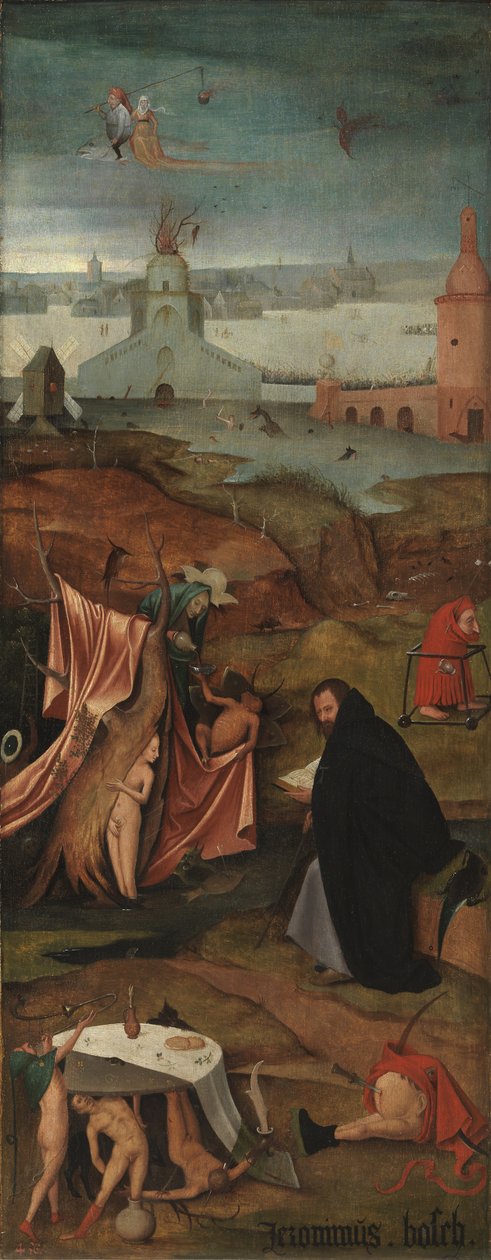 圣安东尼的诱惑 作者 Hieronymus Bosch