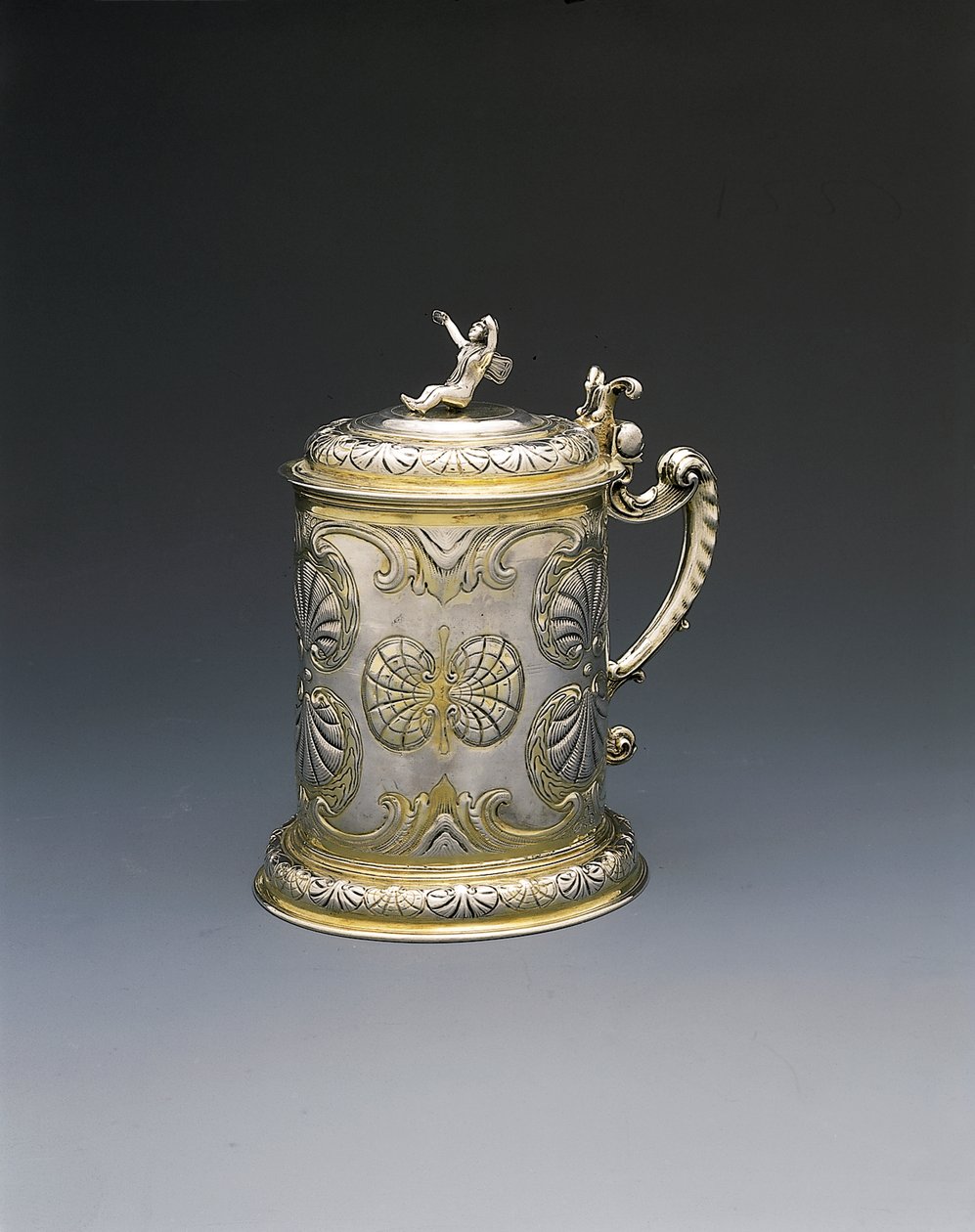 坦兹（Danzig），公元1700年左右（包裹镀金银） 作者 Hieronymus II霍尔