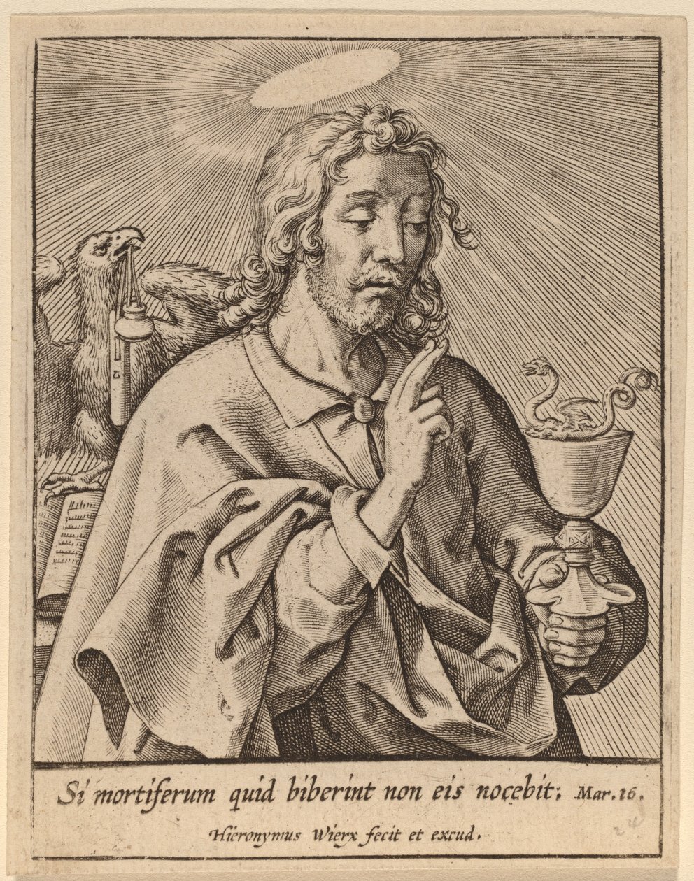 Si mortiferum quid biberint ... (Saint John the Evangelist) 作者 希罗尼穆斯·维里克斯