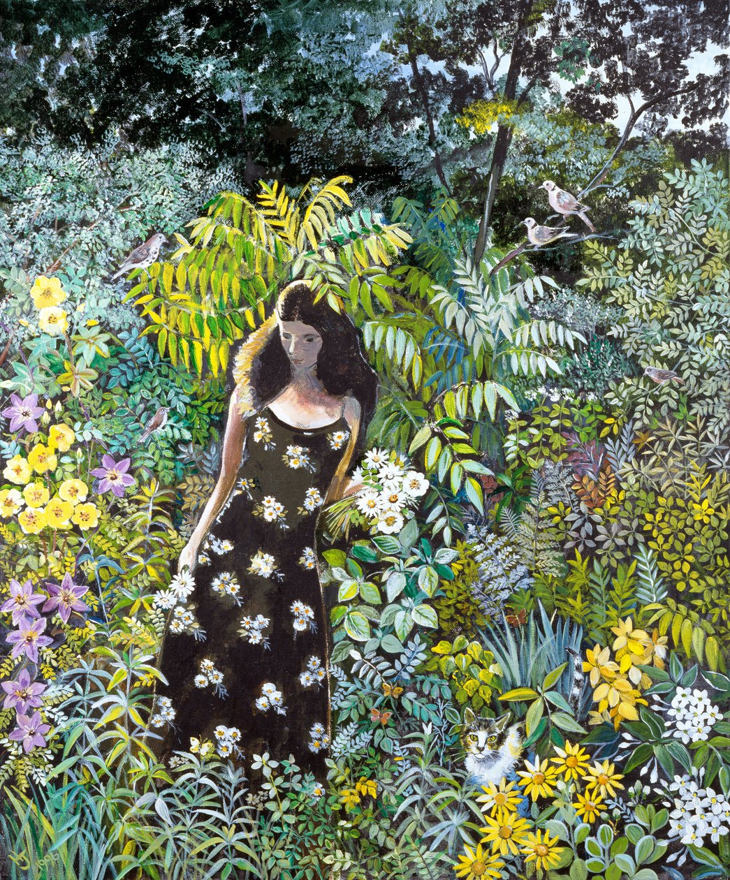 茉莉花和朋友，1996年 作者 希拉里·琼斯（Hilary Jones）