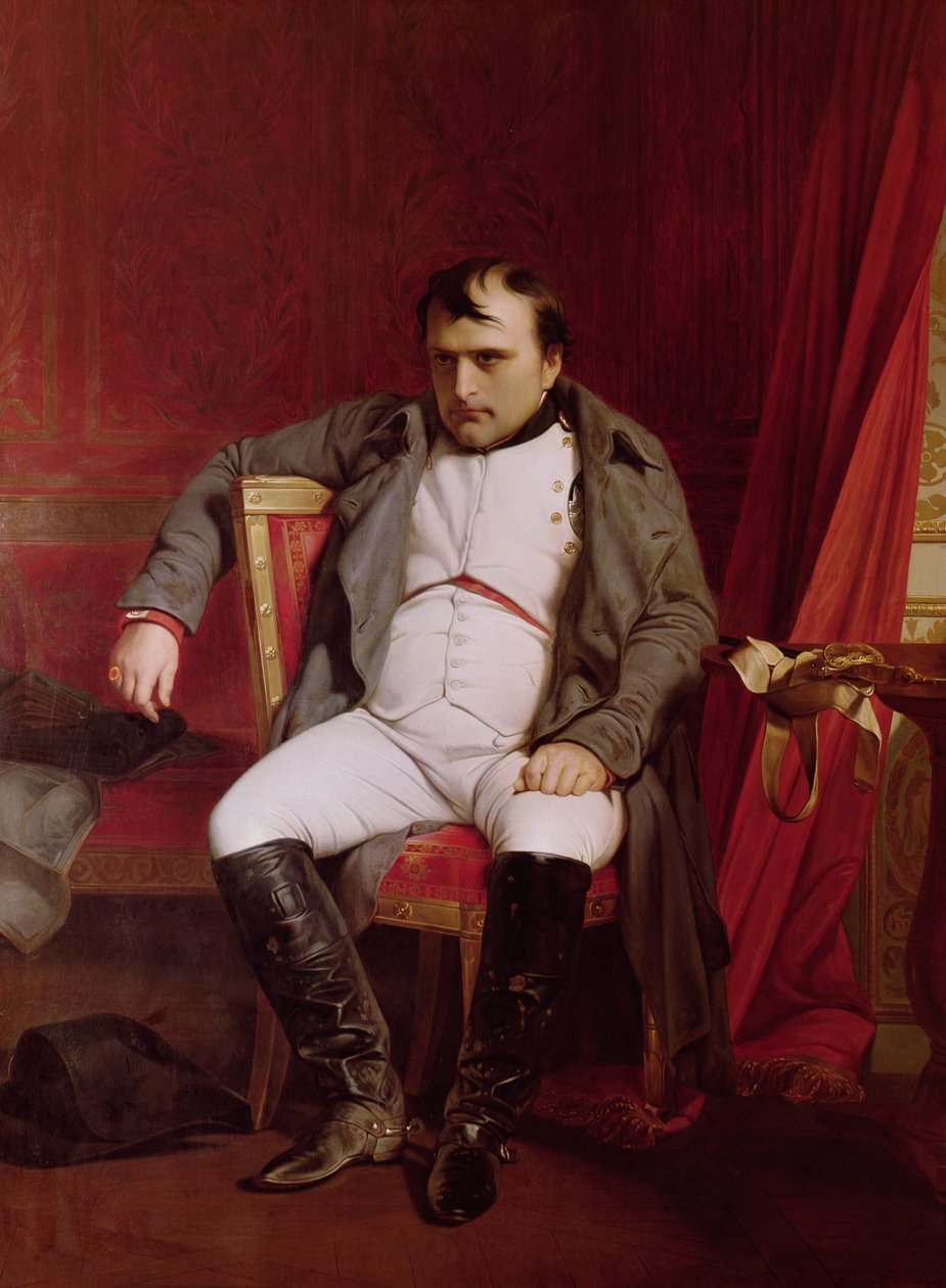 拿破仑（1769-1821）退位后 作者 希波吕特·德拉罗什（Hippolyte Delaroche）