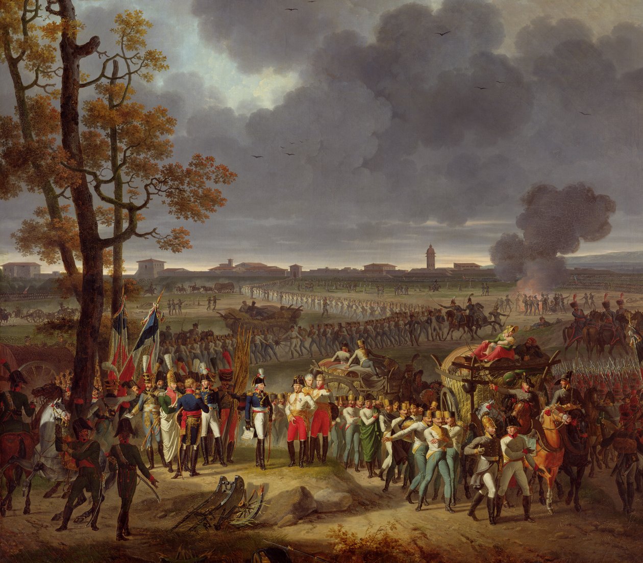 曼谷的第二次围攻于1797年2月2日，1812年 作者 Hippolyte Lecomte