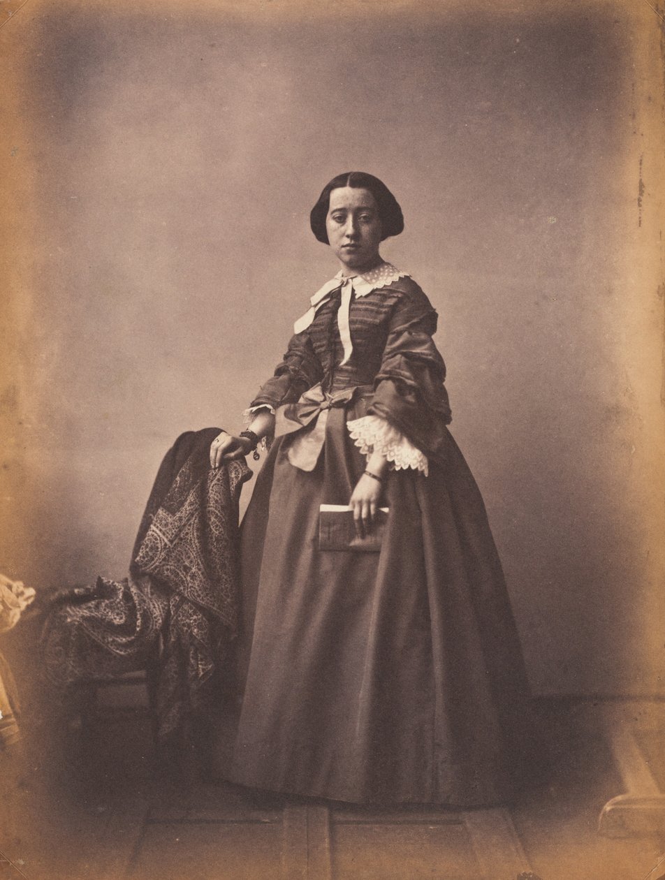 乔治娜，20 岁逝世），约 1852 年（照片）。1852 年（照片） 作者 希波吕特·贝亚德