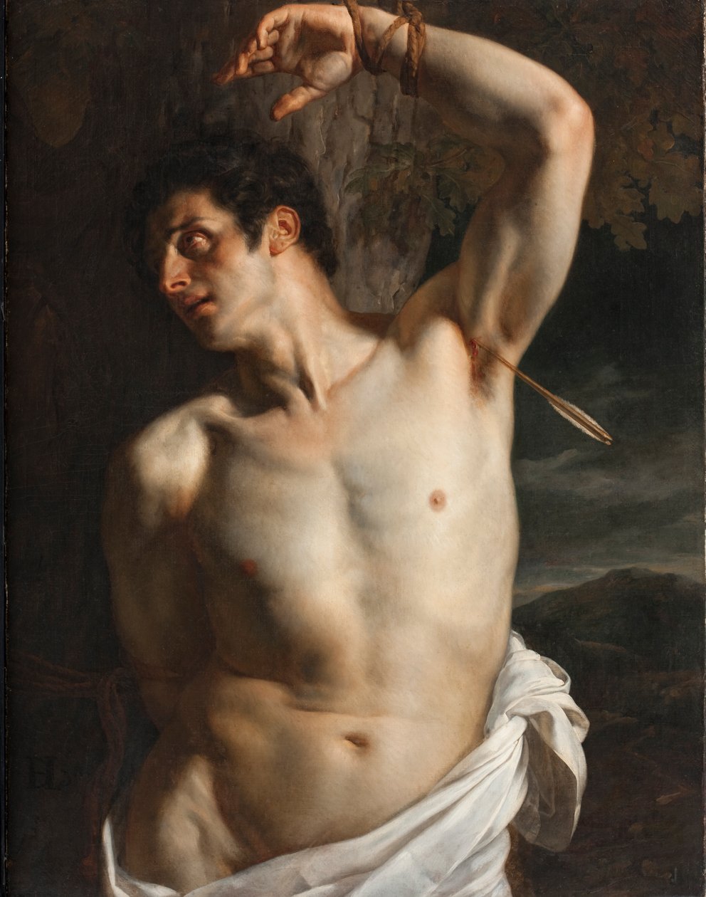 圣塞巴斯蒂安 作者 希波吕特·德拉罗什（Hippolyte Delaroche）