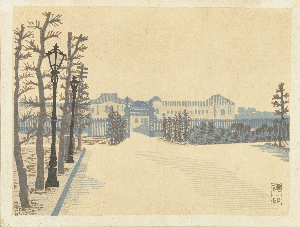 赤坂宫
赤坂宫（物体上的标题）
Herinneringen aan Tokyo（系列标题）
Tokyo kaiko zue（系列标题） 作者 平冢云一