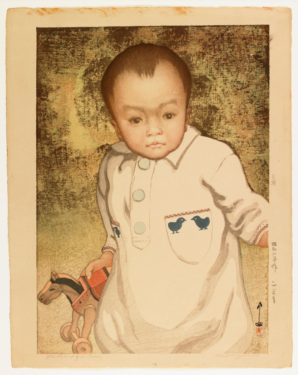一个男孩的肖像 作者 吉田博史