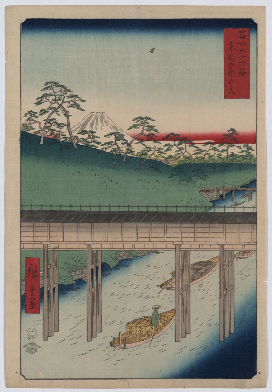 5.御茶水 作者 歌川宏重