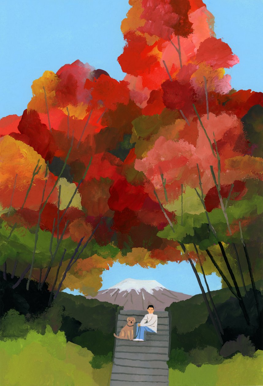 Arch of Autumn Leaves 作者 井筒宏之