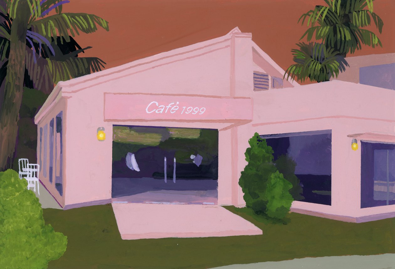 Cafe in Cambodia,2016， 作者 井筒宏之
