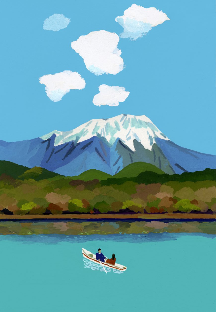 Dating on the lake 作者 井筒宏之