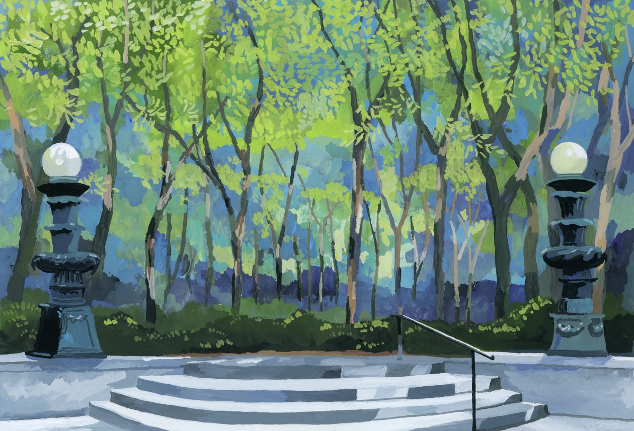 Entrance of park,2016, 作者 井筒宏之