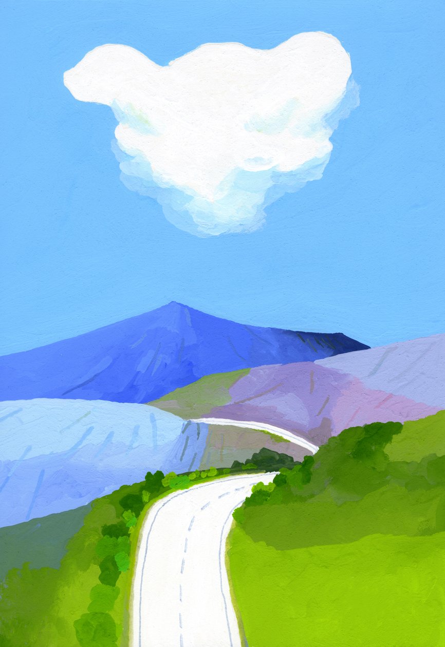 Mountain skyline 作者 井筒宏之