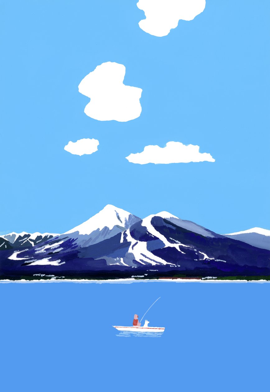 Mountains and lakes 作者 井筒宏之