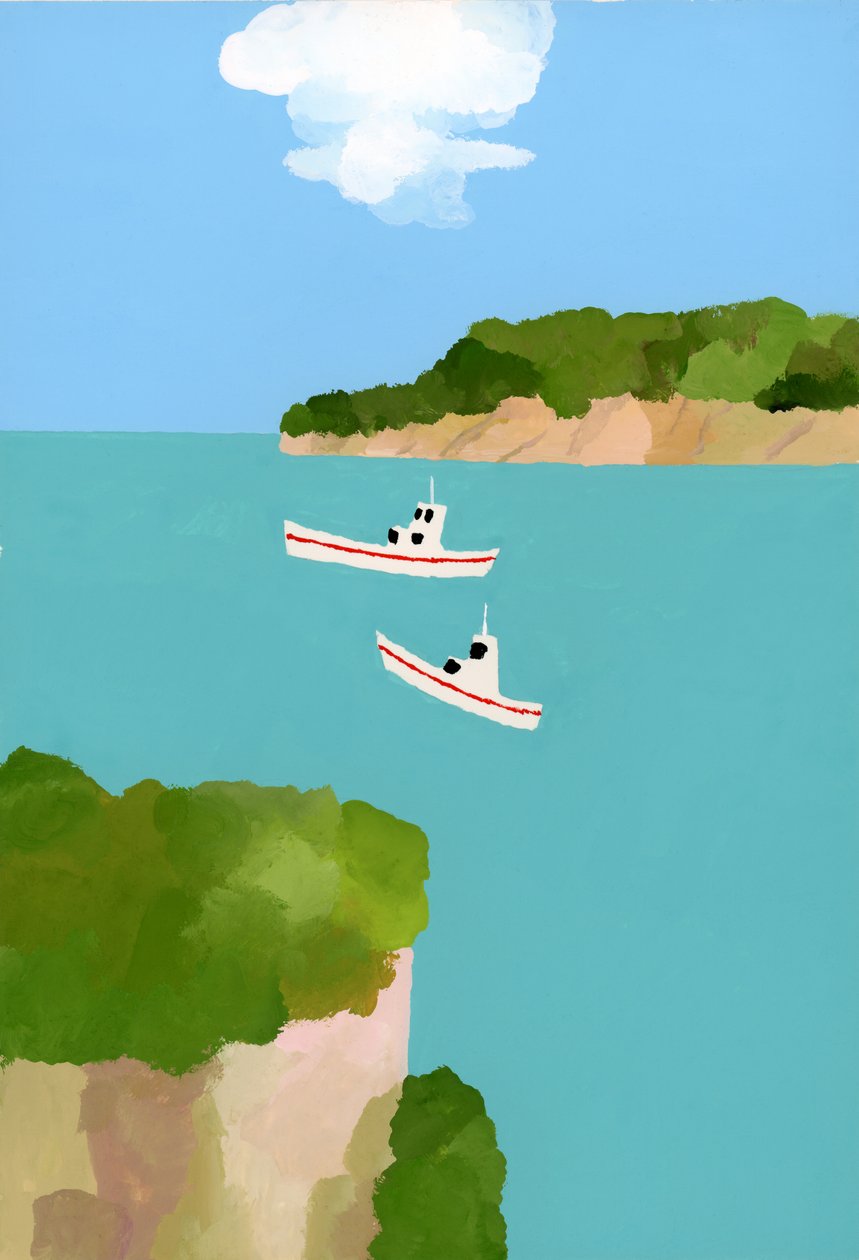 Peaceful sea 作者 井筒宏之
