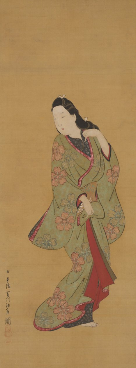 美人转头 作者 菱川师信
