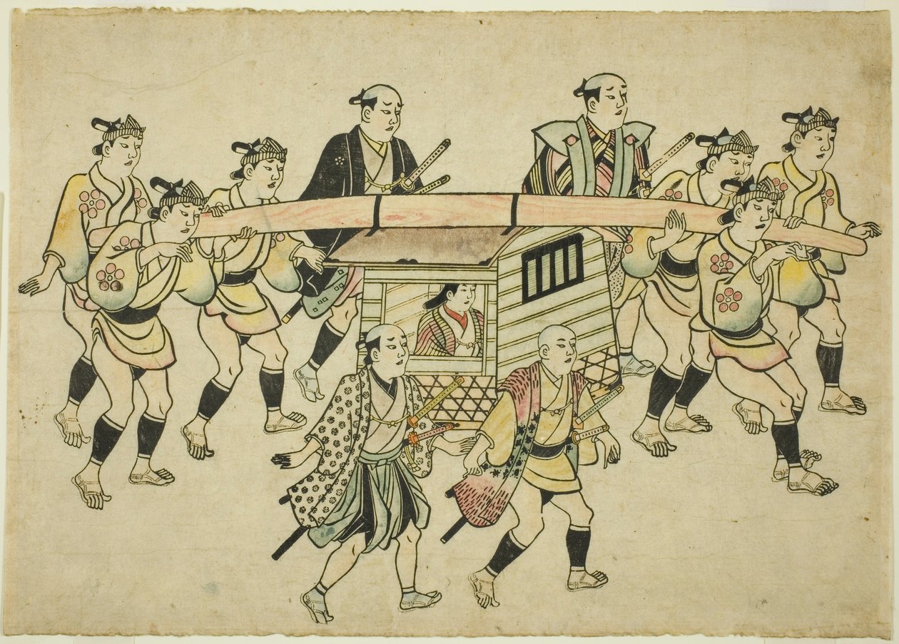 大名的行列 作者 菱川师信