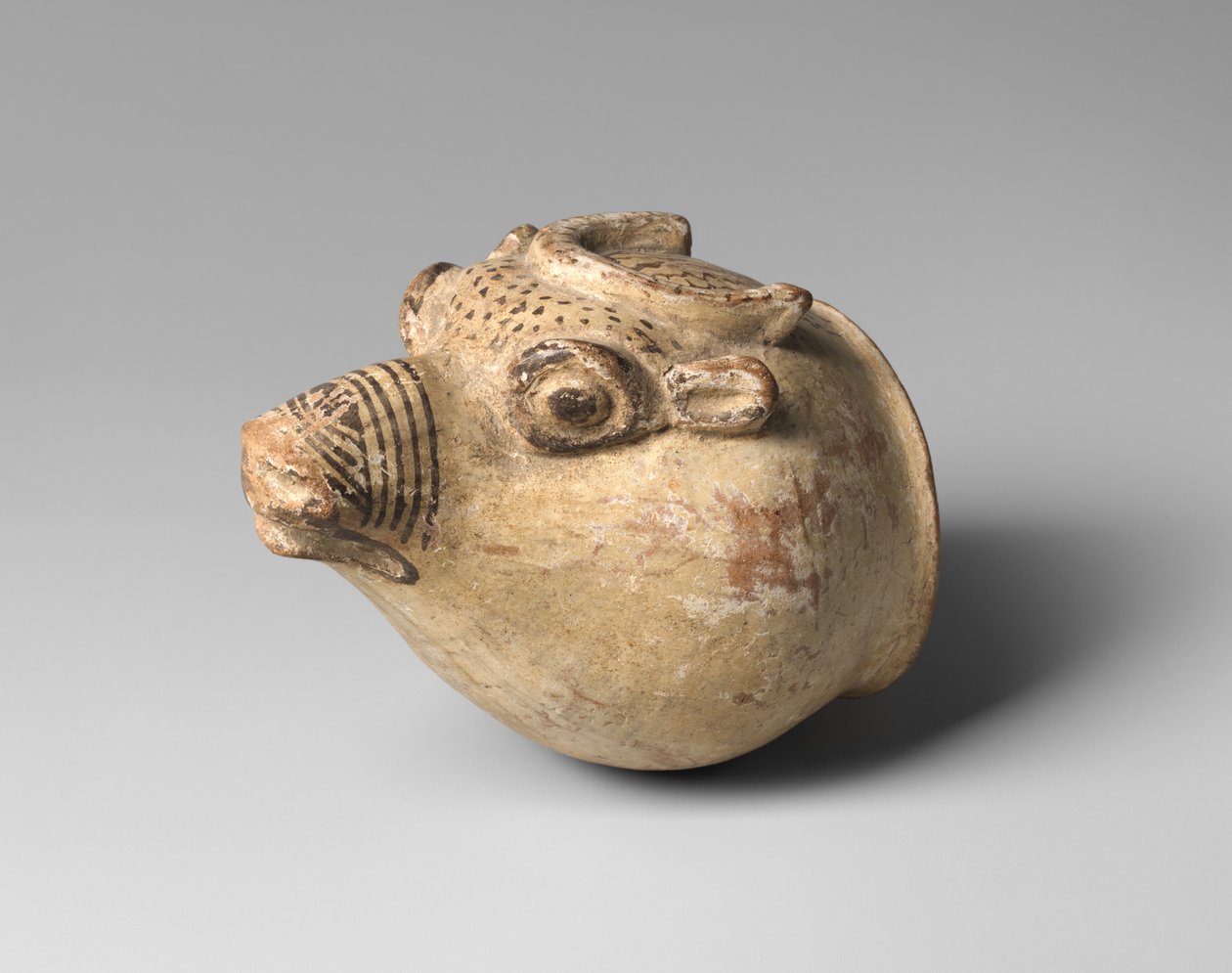 约公元前1900-1600年的船只（陶瓷彩绘） 作者 赫梯人