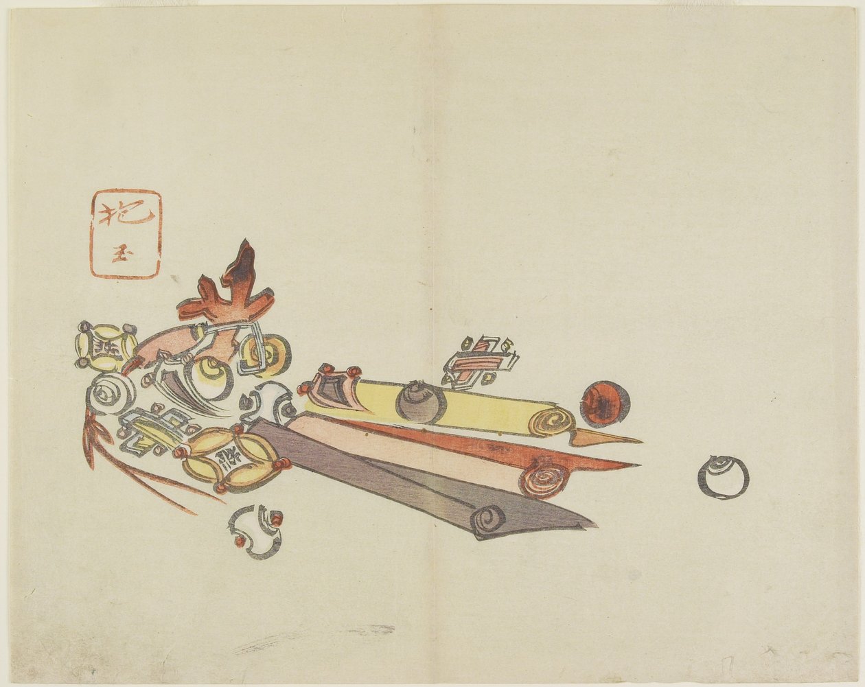 （节日浮动装饰品），c。 1830 作者 北国