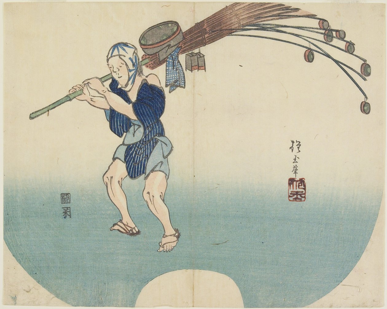 （水供应商），c。 1830 作者 北国