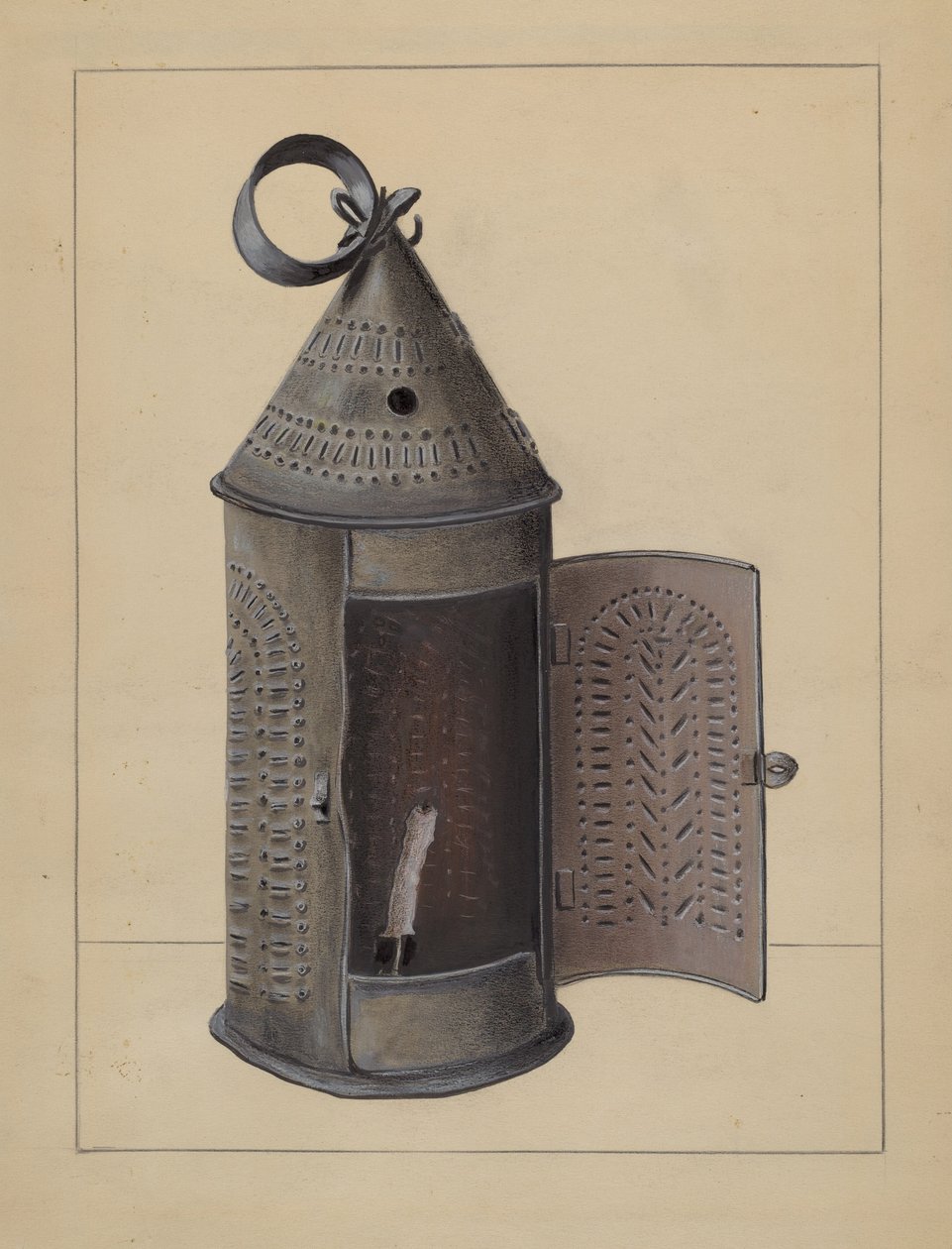 Lantern, 1936. 作者 霍尔格汉森