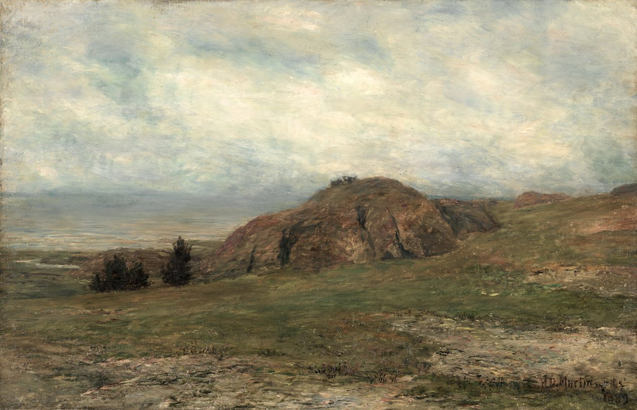 纽波特野生海岸，1889年。 作者 荷马·道奇·马丁