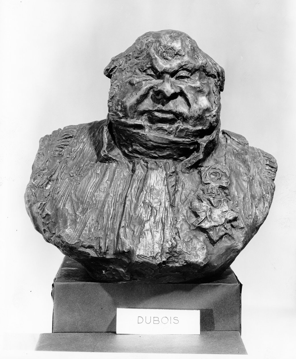 希波勒特亚伯拉罕的半身像，被称为亚伯拉罕 - 杜波依斯（1794-1863）1833年（青铜） 作者 奥诺雷·杜米埃