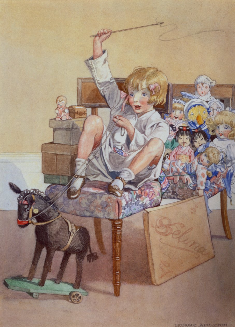 我们疾驰而去（纸上水彩画） 作者 荣誉夏洛特阿普尔顿