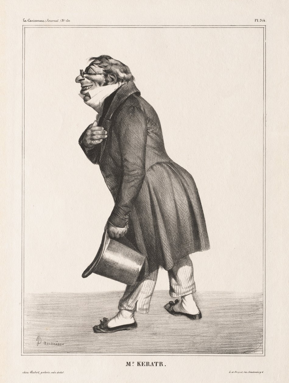 La Caricature，PL。 314，孔德德。火车，1833年。 作者 奥诺雷·杜米埃
