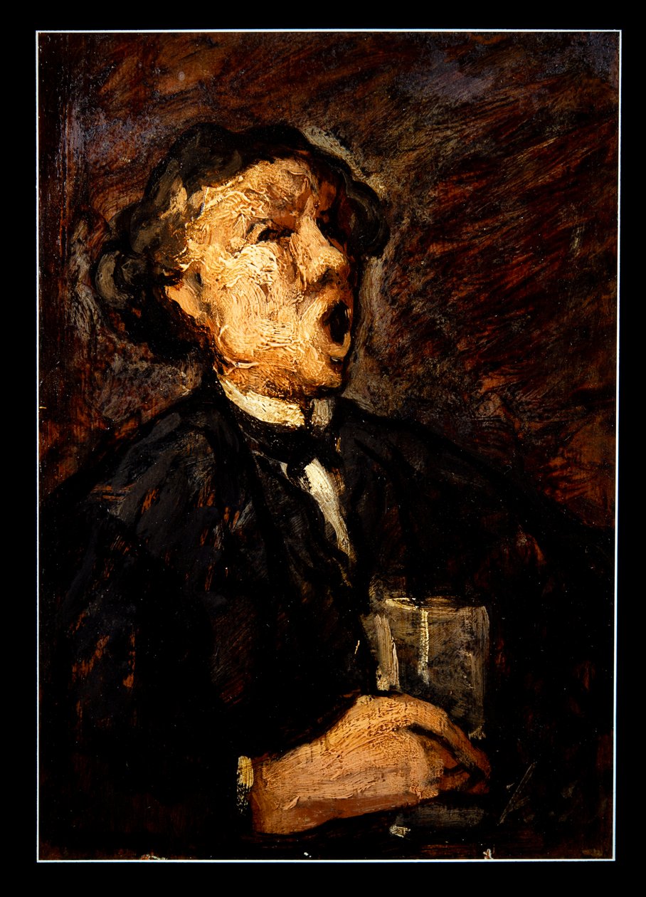 Le Bureur Chantant（板画） 作者 奥诺雷·杜米埃