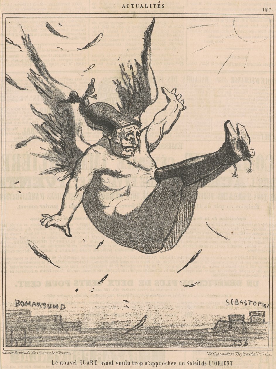 新的Icarus ... 作者 奥诺雷·杜米埃