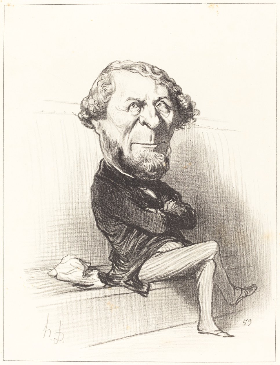 Marie Denis Larabit 作者 奥诺雷·杜米埃