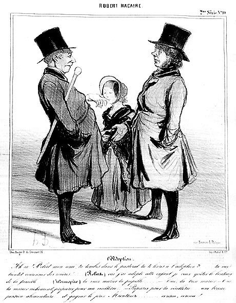 罗伯特·马凯尔 (Robert Macaire)：杜米埃 (Daumier) 于 1841 年 4 月 25 日在“Charivari”中的收养 作者 奥诺雷·杜米埃