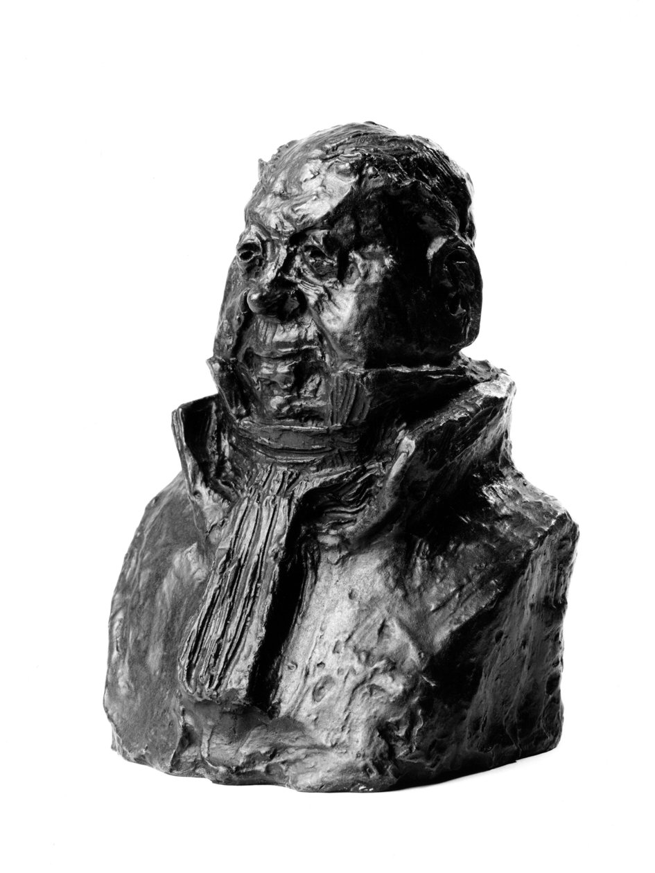 The busts loads of the “” Celebrites of the Right Middle”” “” Caricature by Alexandre Lecomte (ca. 1788-?) , magistrate. The subtle.”” Sculpture by Honore Daumier (1808-1879) 19th century. Inv L 48.10 Dim in cm H 17 x L 1 Musee des Beaux Arts, Palais Longc 作者 奥诺雷·杜米埃