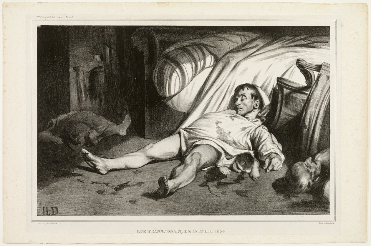 Rue Transnonain，1834 年 4 月 15 日，1834 年 10 月 2 日，L