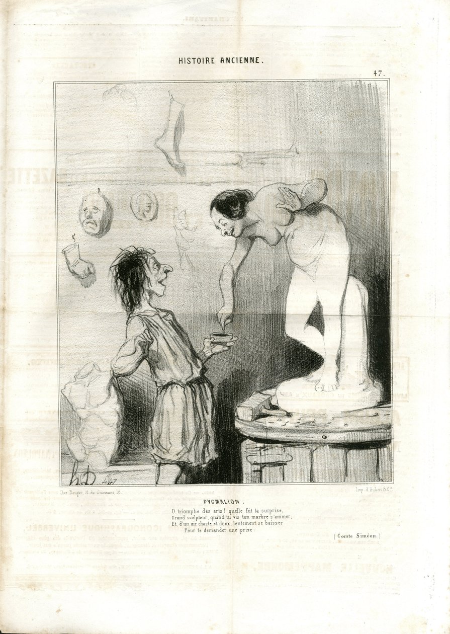 霍诺尔-道米埃（1808-1879）在《查理报》上的插图 作者 奥诺雷·杜米埃