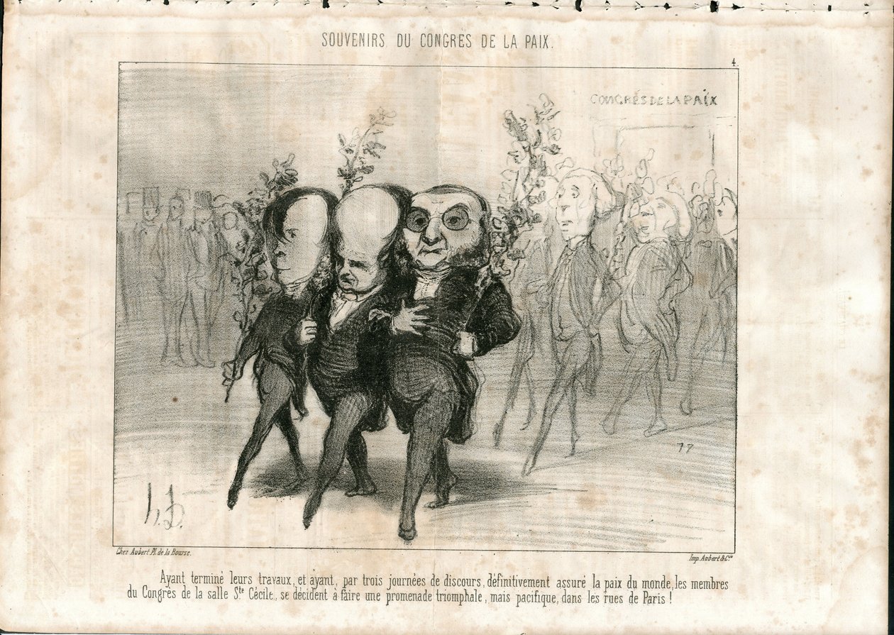 侨报》（Le Charivari 作者 奥诺雷·杜米埃