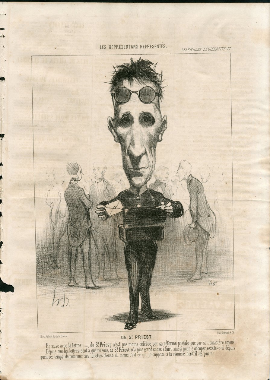 侨报》（Le Charivari 作者 奥诺雷·杜米埃