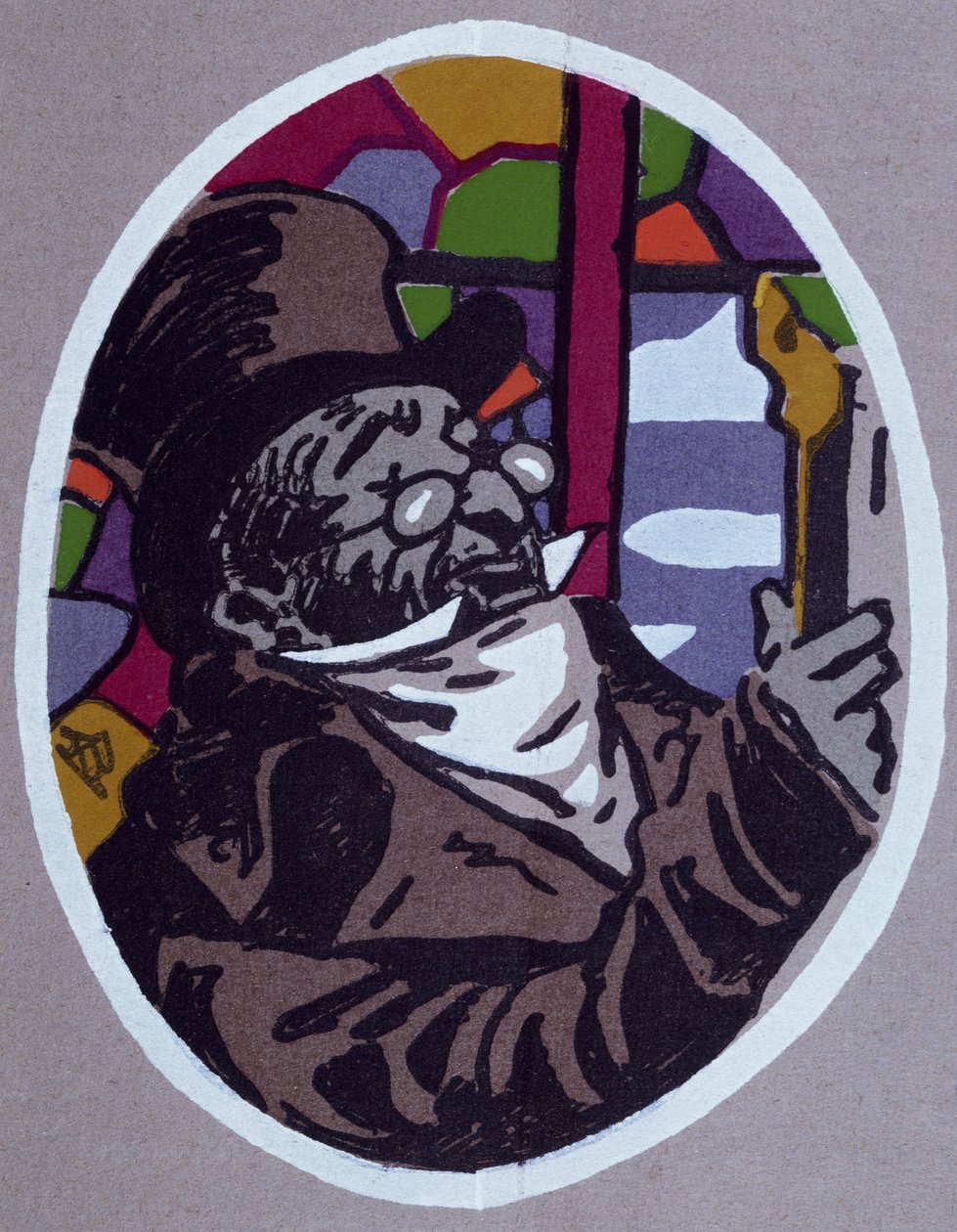 Le cousin Pons，巴尔扎克（Honore de Balzac，1799-1850 年）为小说创作的漫画 作者 诺扎·巴尔扎克
