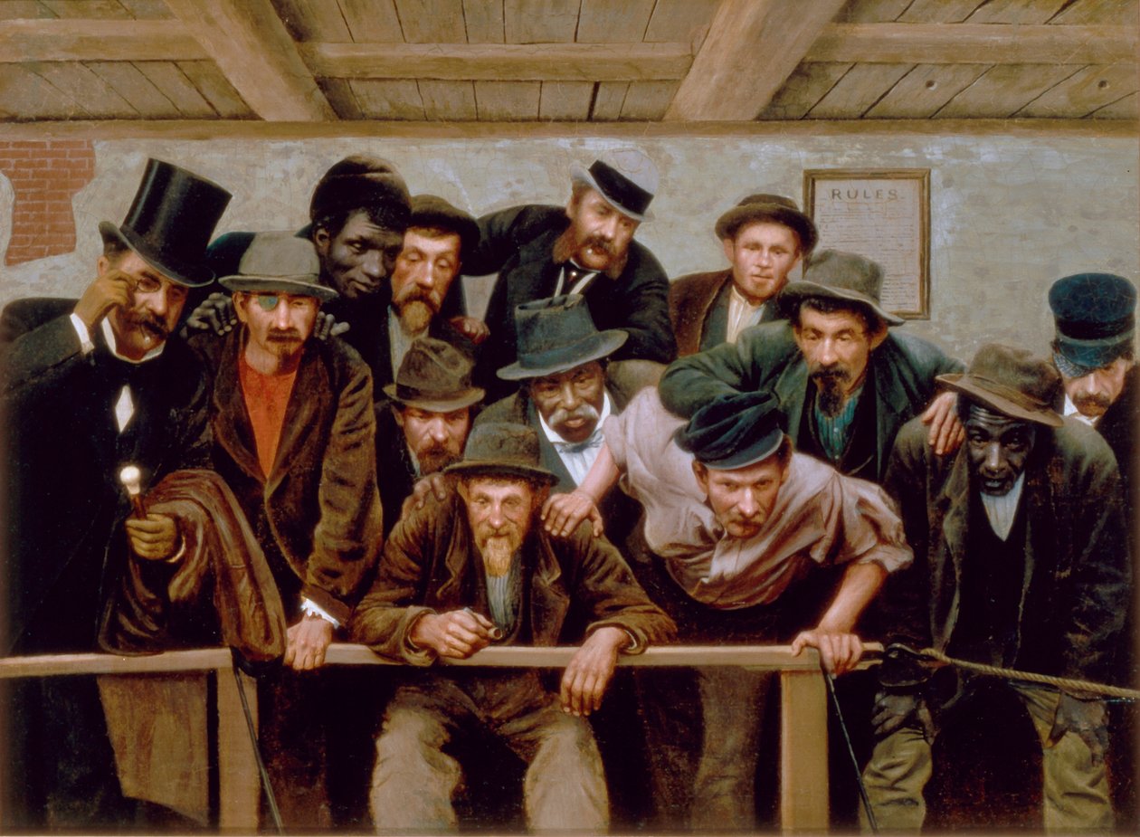 1870年在驾驶舱接近问题 作者 霍勒斯·博纳姆（Horace Bonham）