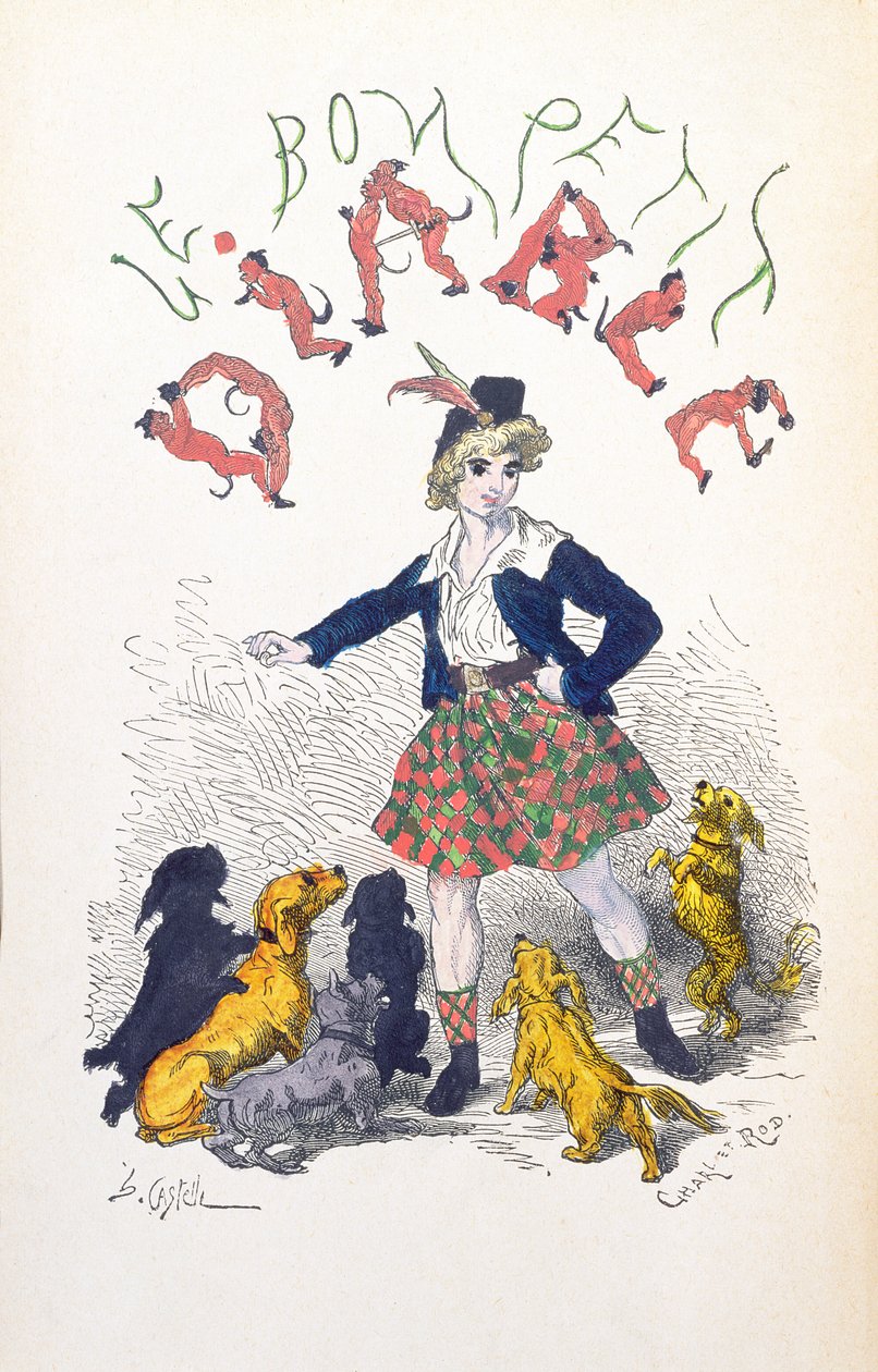 1939年末，Comtesse Sophie de Segur（1799-1874）的“Le Bon Petit Diable”封面 作者 霍拉斯·卡斯特利