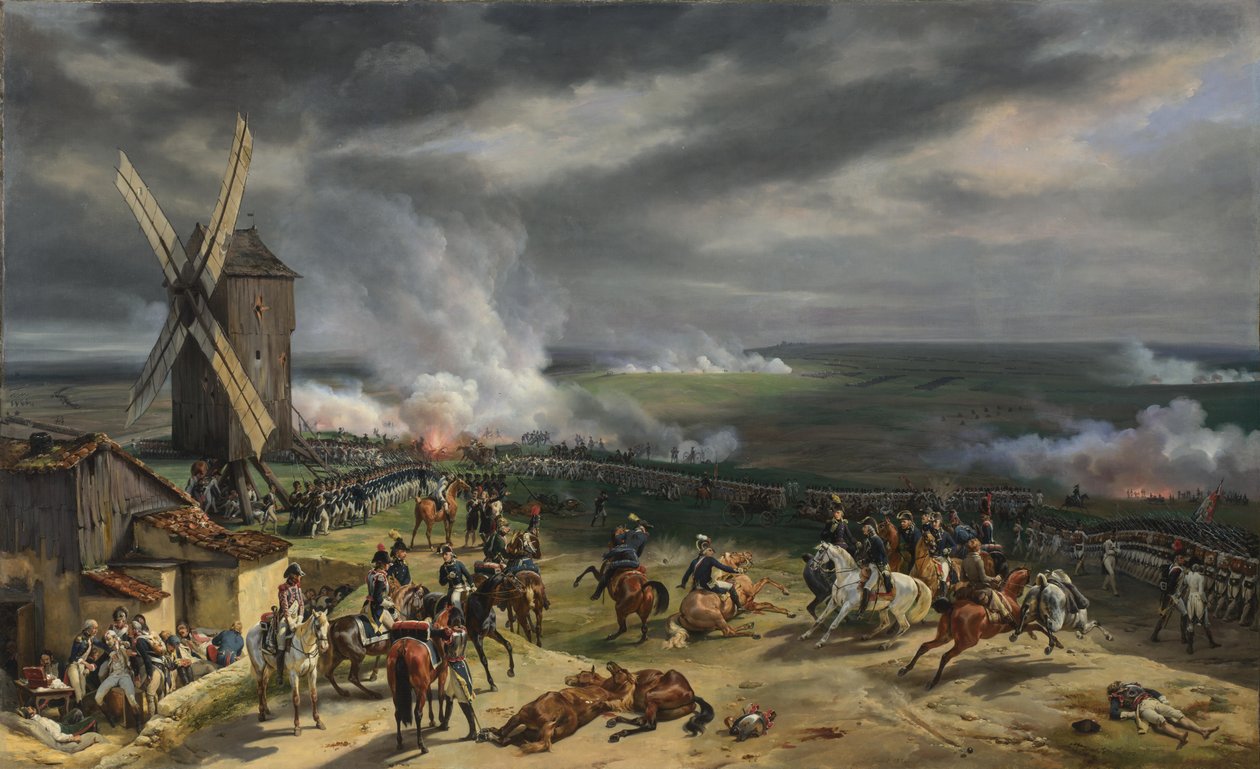 1792年9月20日，瓦尔米战役 作者 埃米尔·让·霍勒斯·韦尔内