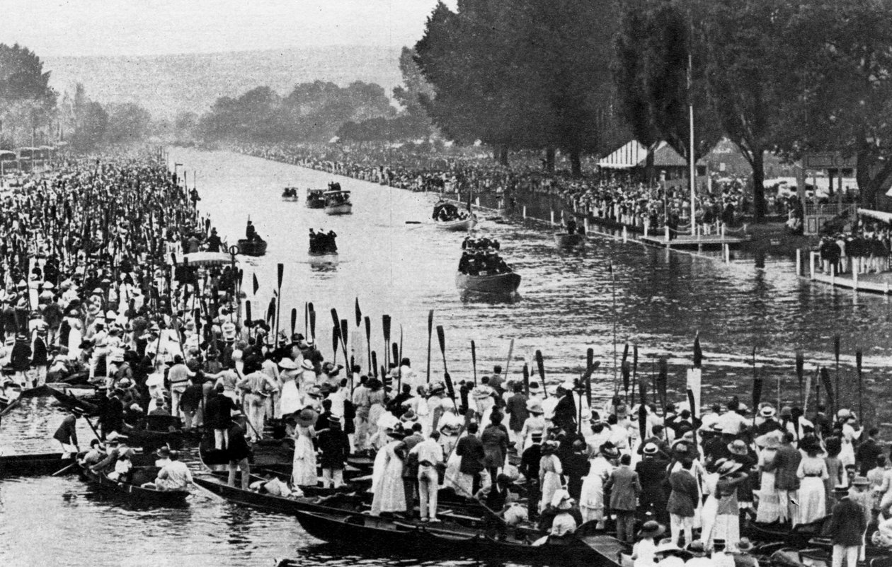 1912年7月6日，牛津郡，亨利·赛加（Henley Regatta） 作者 霍勒斯·沃尔特·尼科尔斯