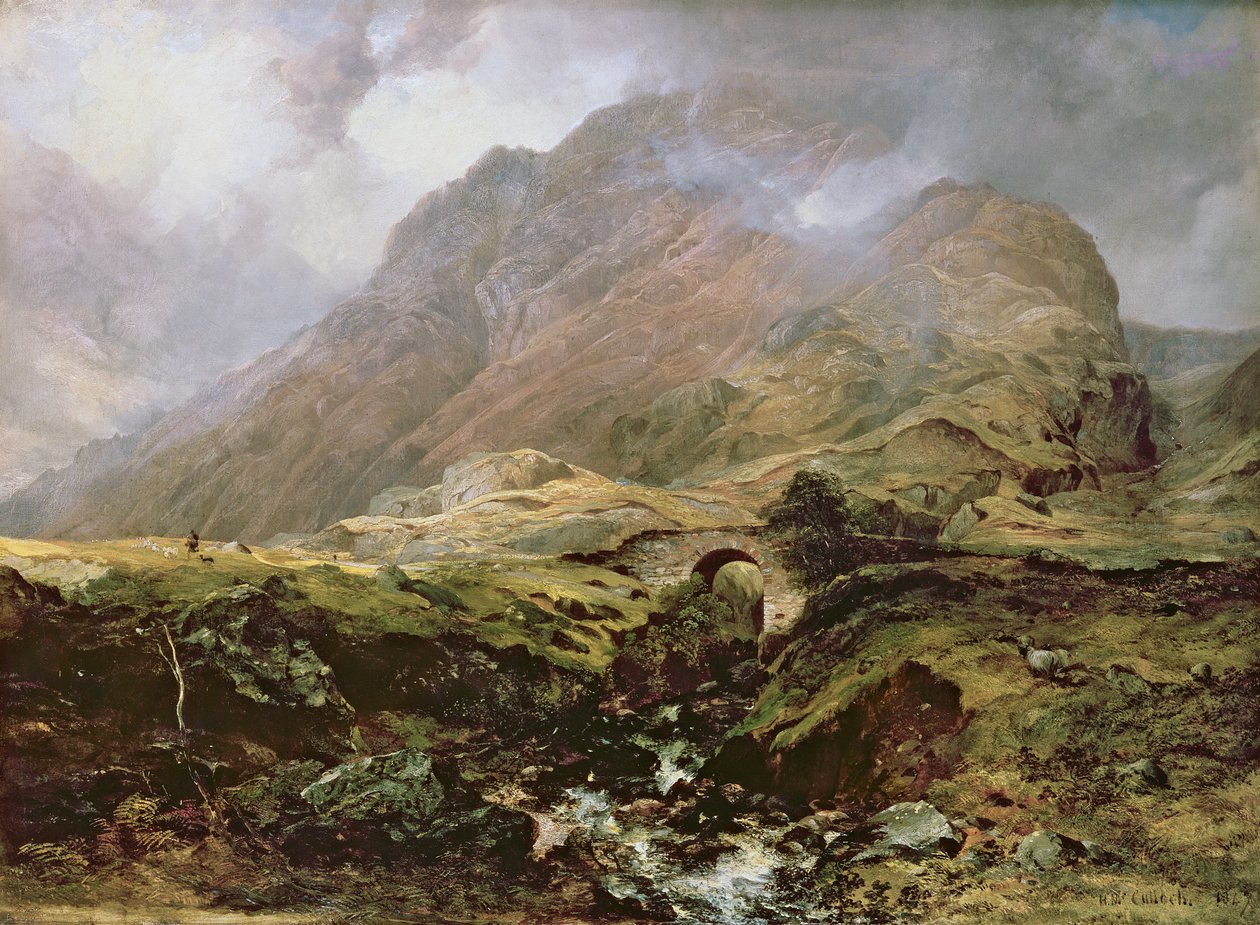 格伦科，1847年 作者 霍拉索·麦卡洛克（Horatio McCulloch）