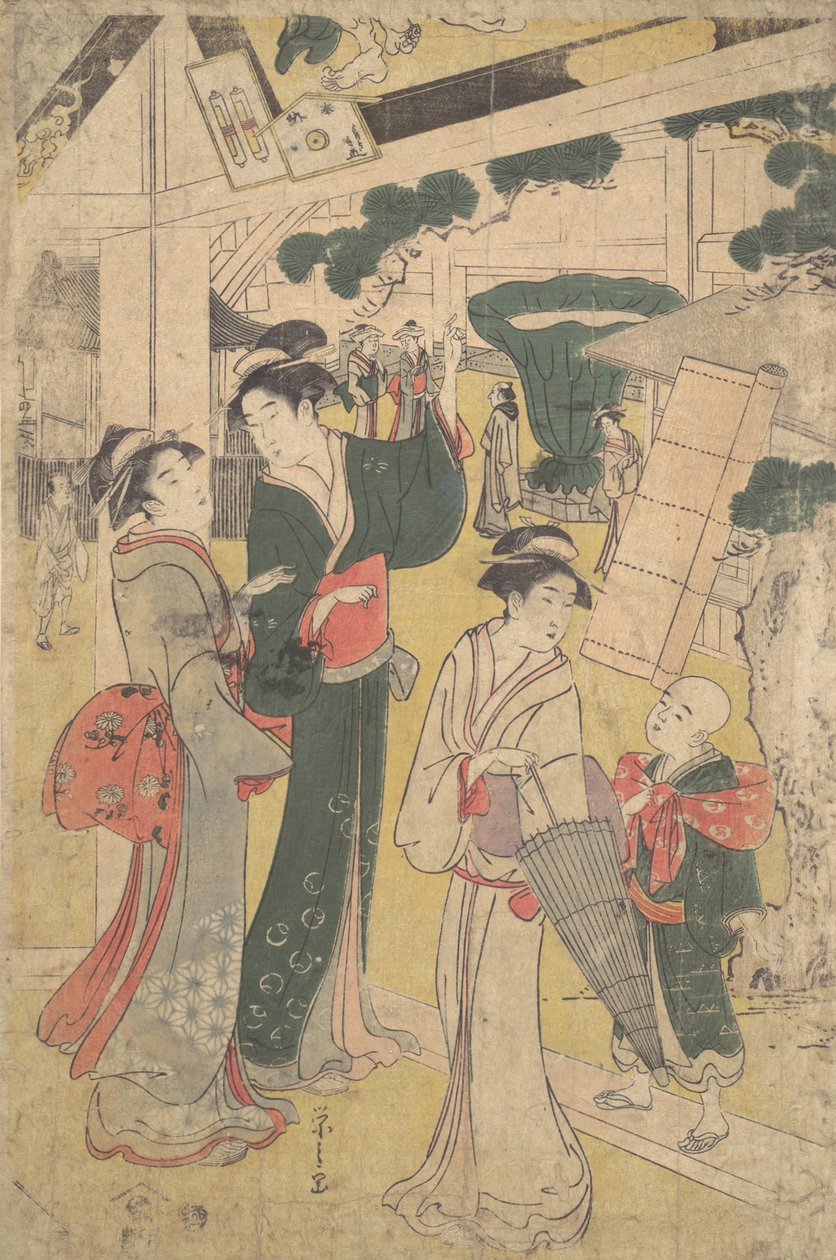 妇女组。 作者 细田英史