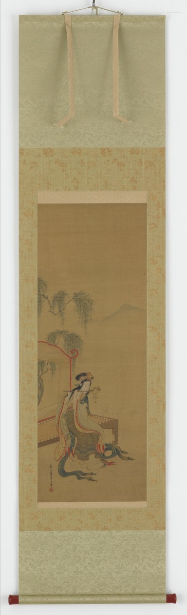 杨贵妃，江户时期，18-19世纪末。 作者 细田英史